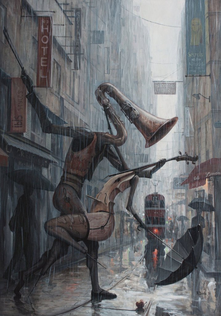 Life is a Dance in the Rain III (Adrian Borda)