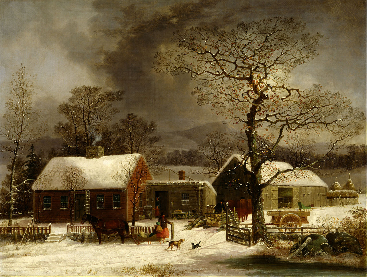 Durrie Winter Scene