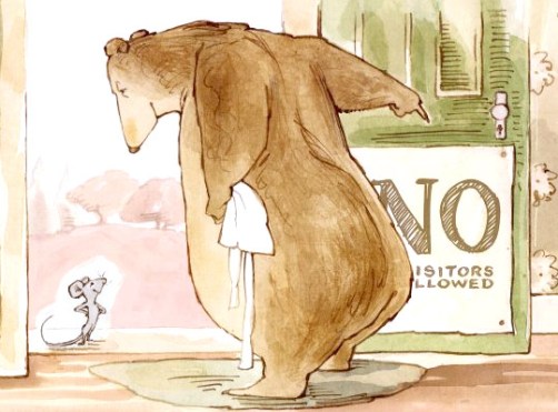 visitor for bear door