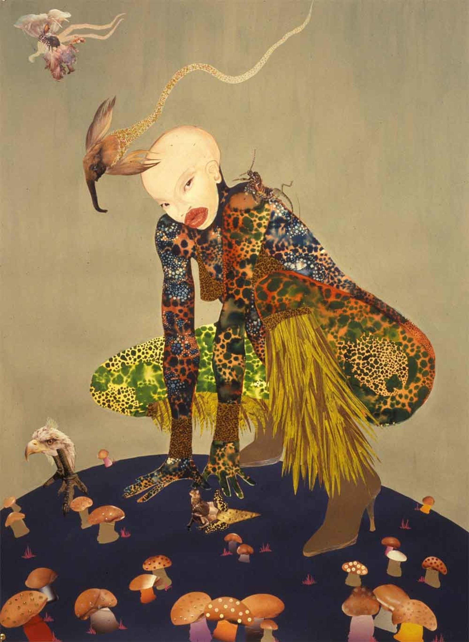Wangechi Mutu, Riding Death in my Sleep