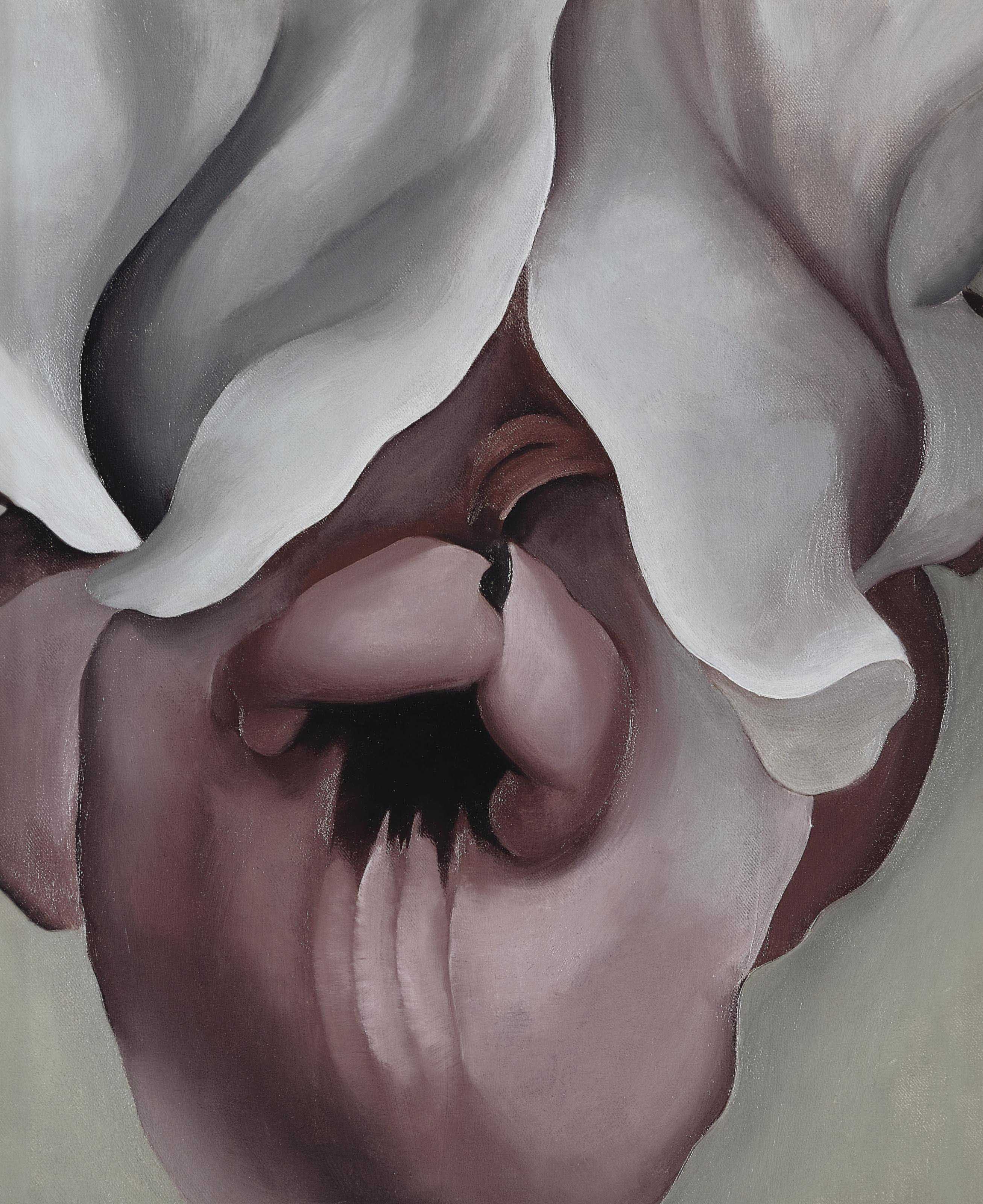 Georgia Okeeffe Black Iris